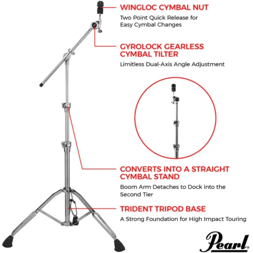 cau tao gia do cymbal pearl b 1030