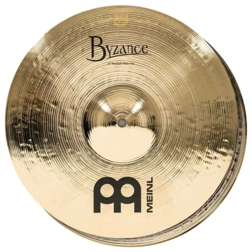 Hi hat cymbal Meinl B14MH-B, Byzance Brilliant, 14″