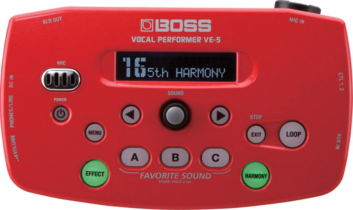 vocal performer boss ve 5