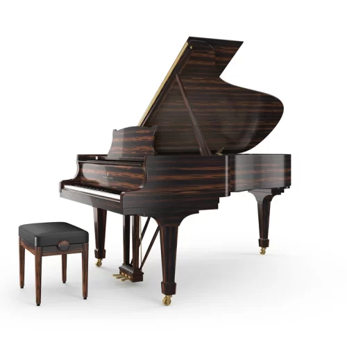 piano steinway sons b-211 macassar ebony