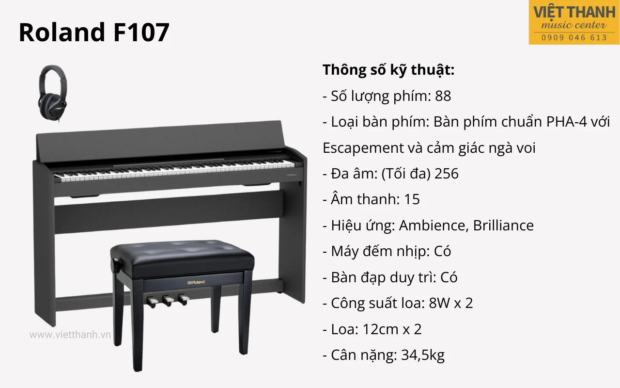 dan piano dien roland f107