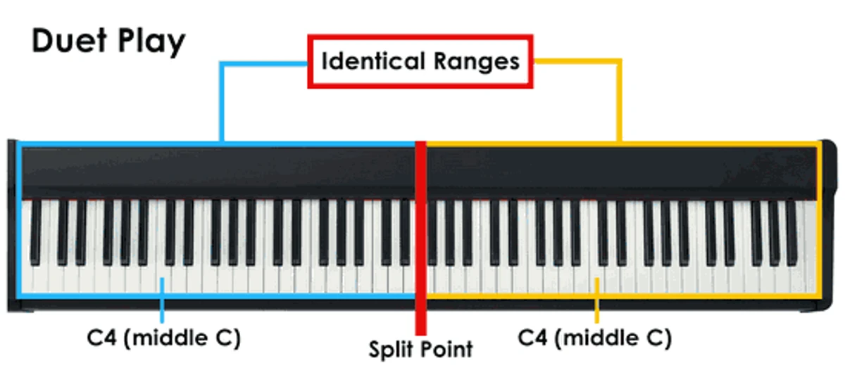 hinh anh mo phong che do choi duo tren dan piano dien