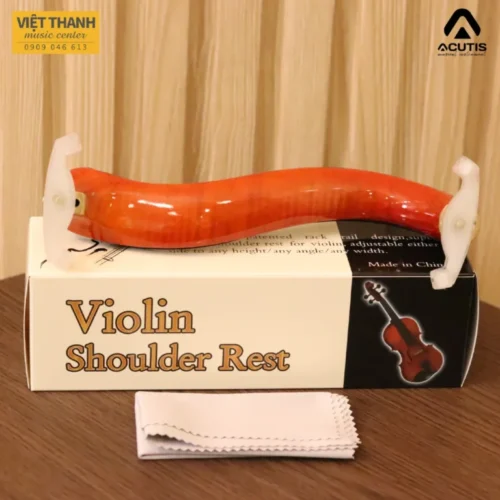 Gối đàn violin Acutis ASH-6 size 4/4 chất liệu gỗ Maple, màu sắc tự nhiên