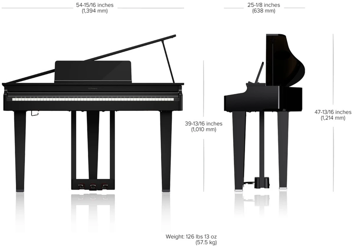 kich thuoc dan grand piano dien roland gp 3