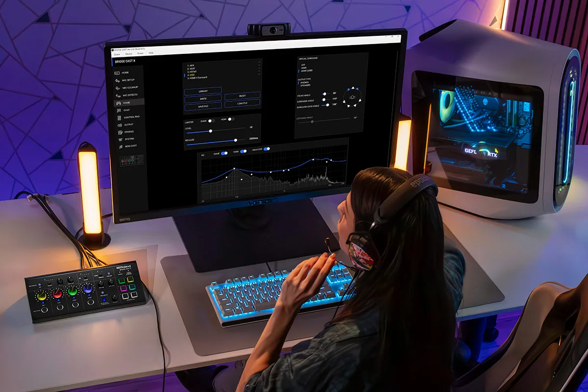 mixer roland bridge cast x am thanh vom ao