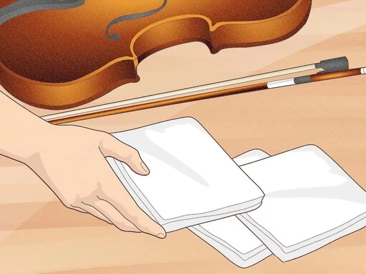 chuan bi khan lau dan violin
