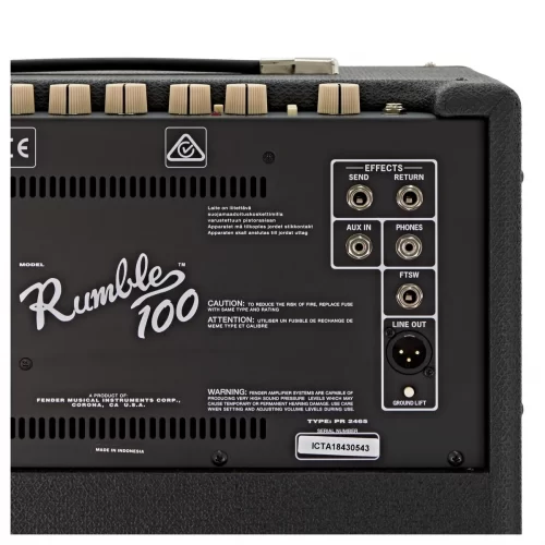 cong ket noi ampli fender rumble 100