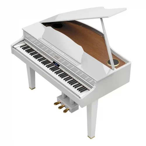 grand piano roland gp 607 mau trang