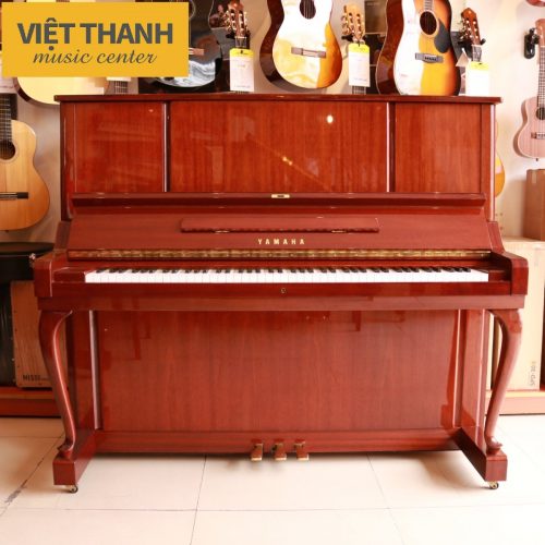 Đàn piano Yamaha W106 cũ, màu gỗ, chất lượng cao