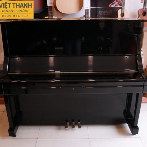 Đàn piano đứng Yamaha UX cũ màu đen bóng sang trọng