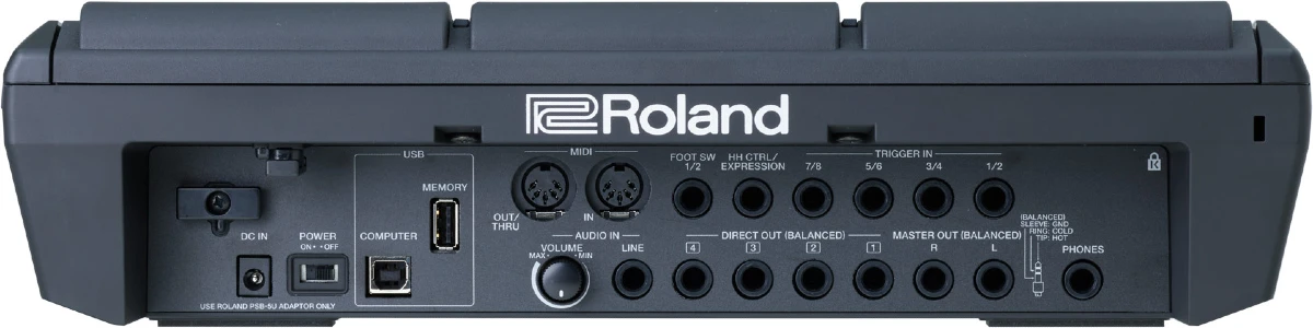 cong ket noi trong roland spd sx pro