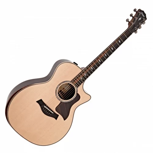 Đàn guitar acoustic Taylor 814CE màu gỗ, sản xuất Mỹ – guitar cao cấp