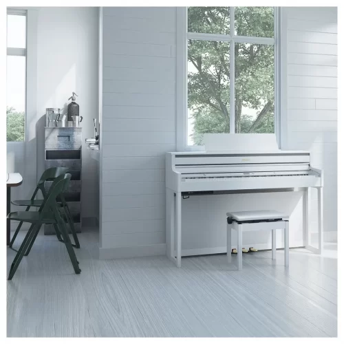 dan piano dien roland hp704 mau trang