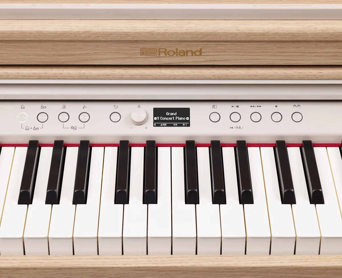 dan piano dien roland rp 701r giao dien truc quan de dieu khien