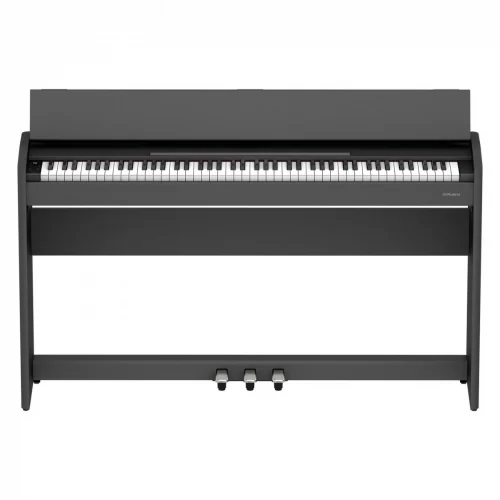 Đàn piano điện Roland F107 có bluetooth, có nắp đậy bàn phím