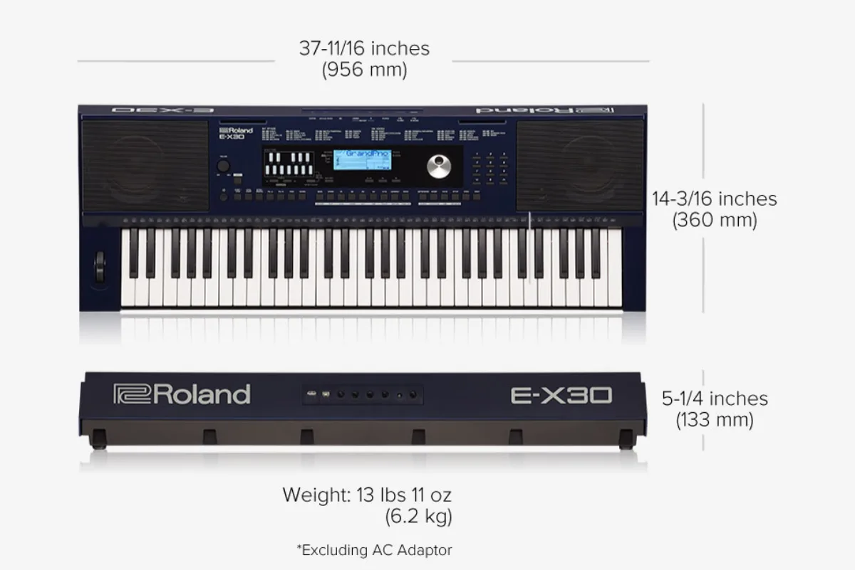 kich thuoc roland e-x30