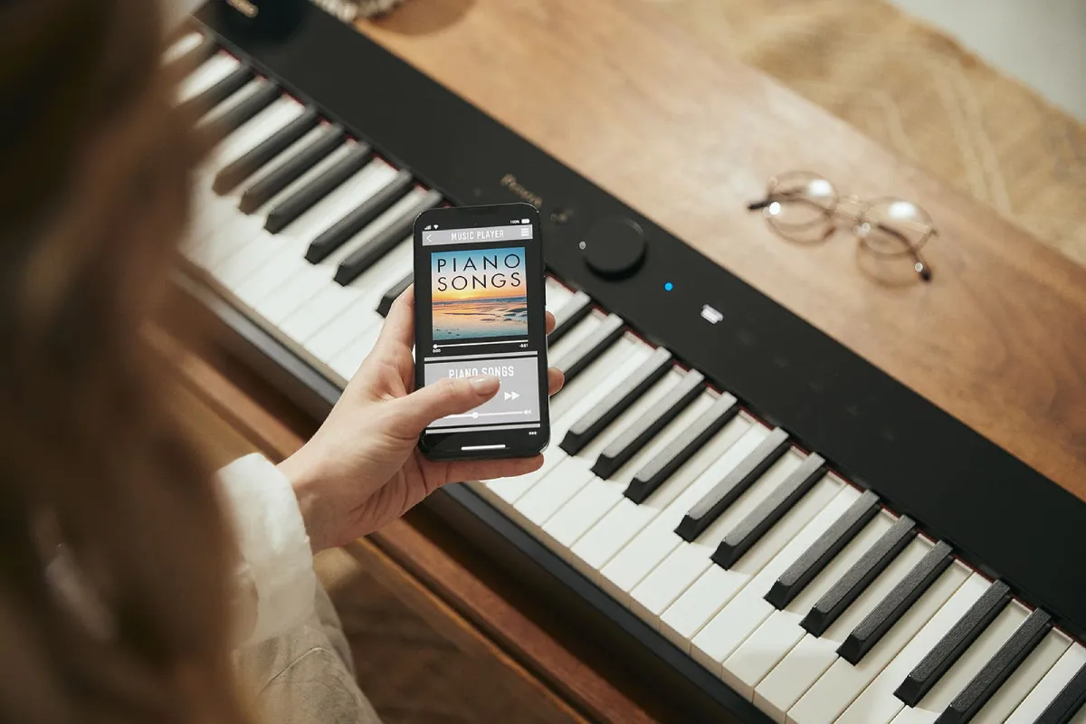 piano dien casio px-s1100 tich hop Bluetooth