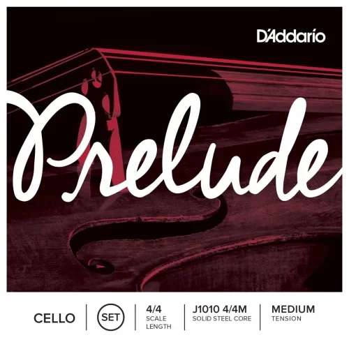 Bộ dây đàn cello D’Addario Prelude J1010 4/4M, Medium Tension