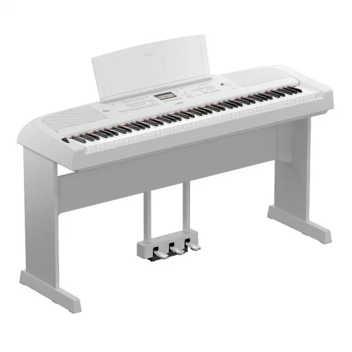 piano dien yamaha dgx-670 mau trang