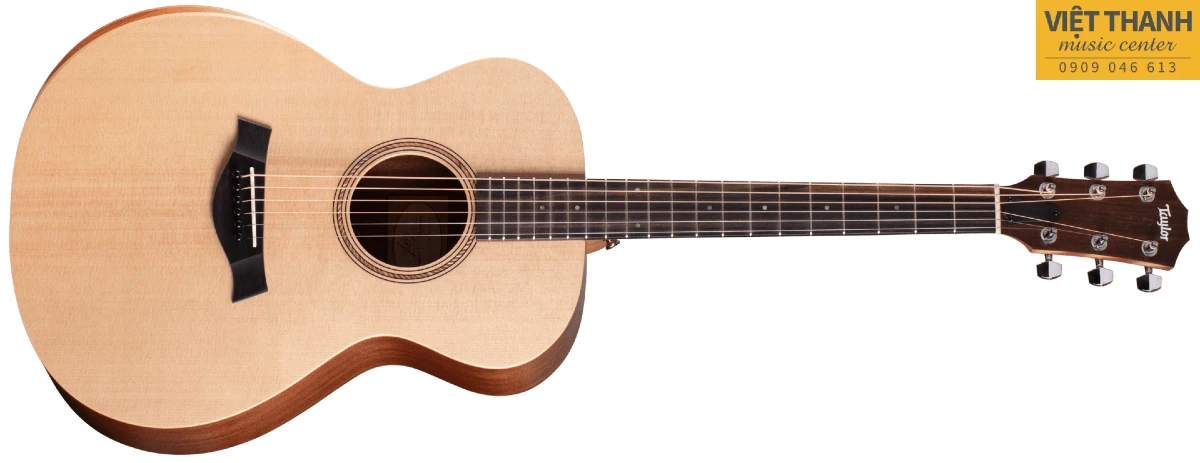 dan guitar acoustic taylor academy 12 voi mat ben va mat sau bang go ep