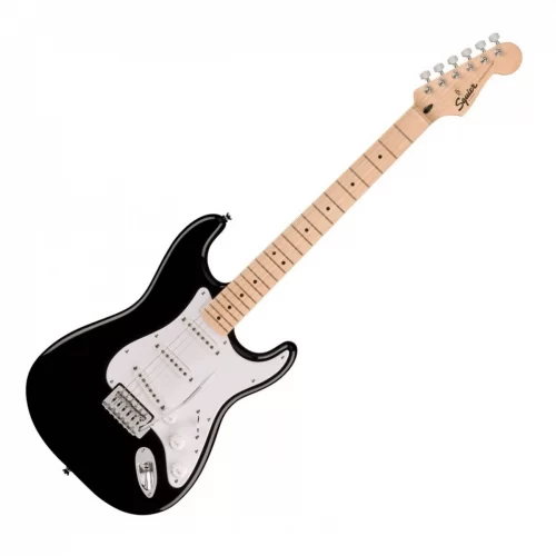 dan guitar dien squier sonic stratocaster black