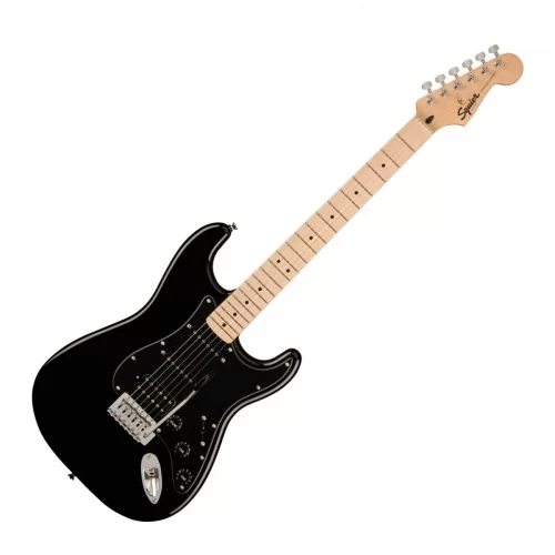 dan guitar dien squier sonic stratocaster® hss black 0373203506