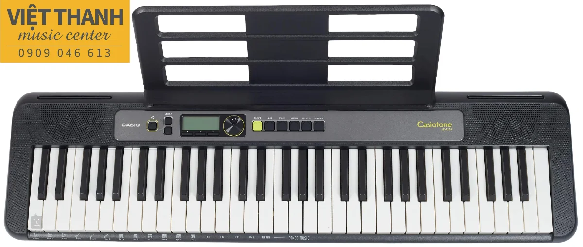 dan organ casio lk s250