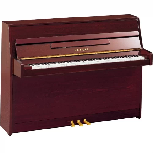 dan piano yamaha ju109 polished mahogany