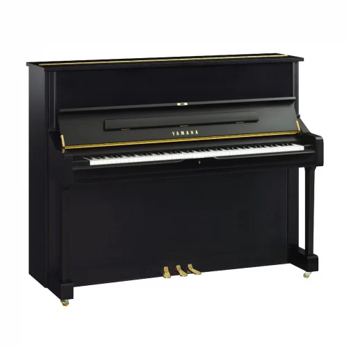 dan piano yamaha u1 polished ebony chrome