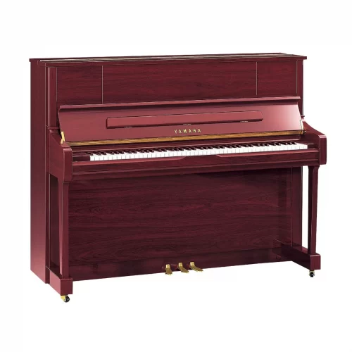 dan piano yamaha u1j polished mahogany