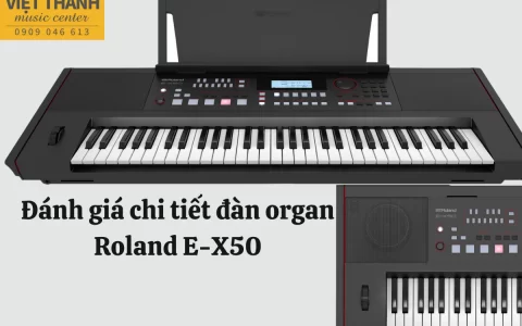 danh gia chi tiet dan organ roland e-x50