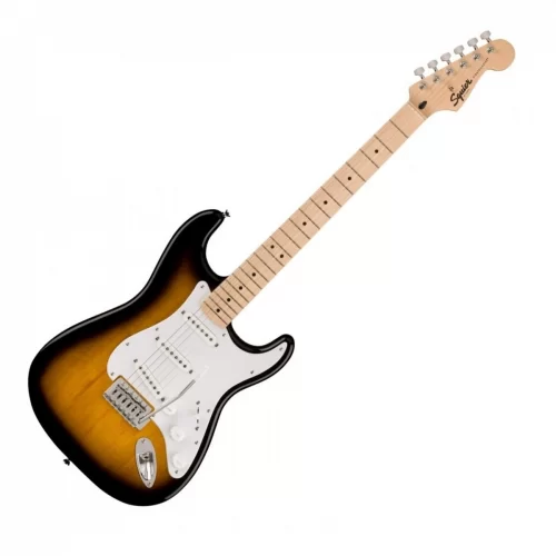 guitar dien squier sonic stratocaster 2 color sunbursr