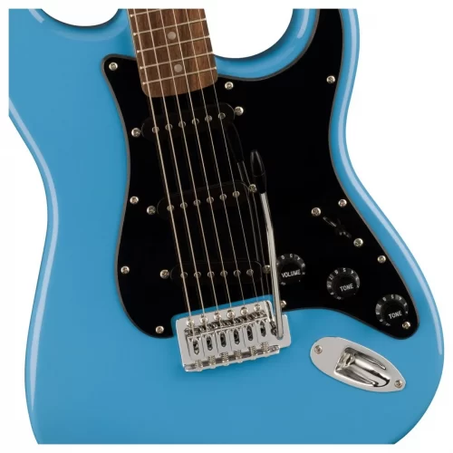 guitar dien squier sonic stratocaster lrl california blue