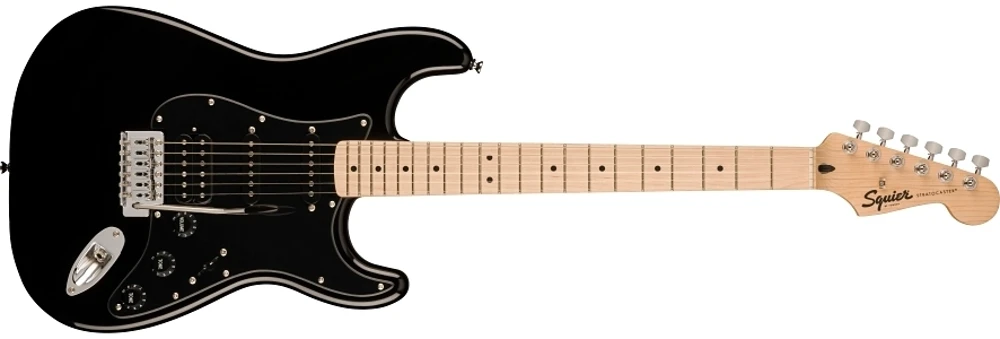 guitar dien squier sonic stratocaster® hss black 0373203506