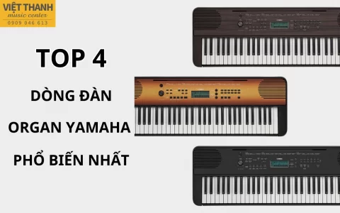 Các loại đàn organ Yamaha – từ dòng phổ thông đến chuyên nghiệp