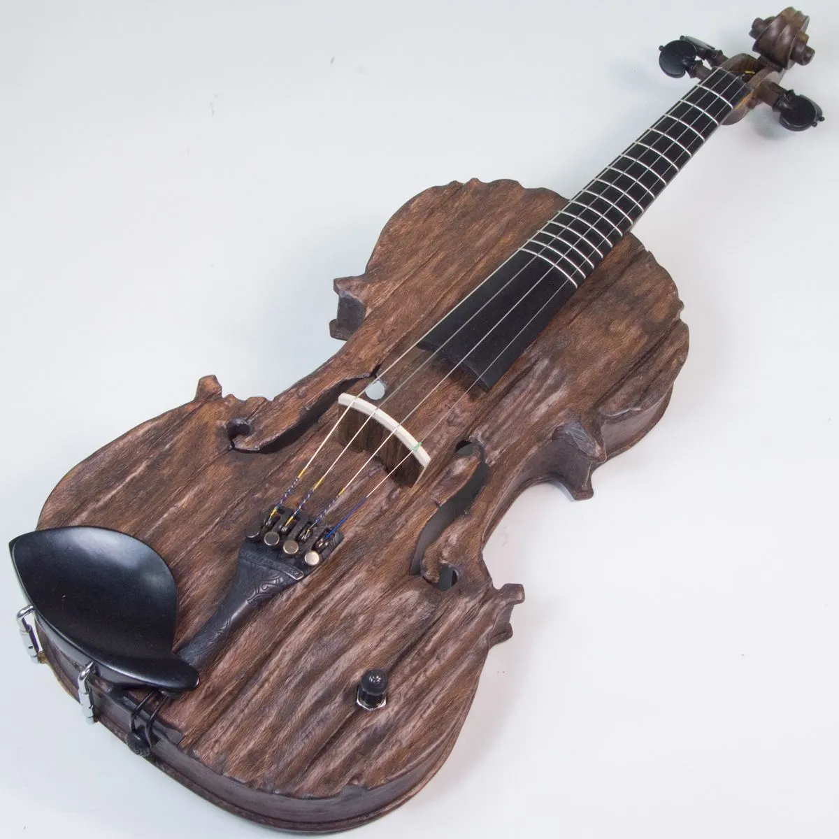 Hình ảnh đàn violin điện có ngăn phím giống đàn guitar