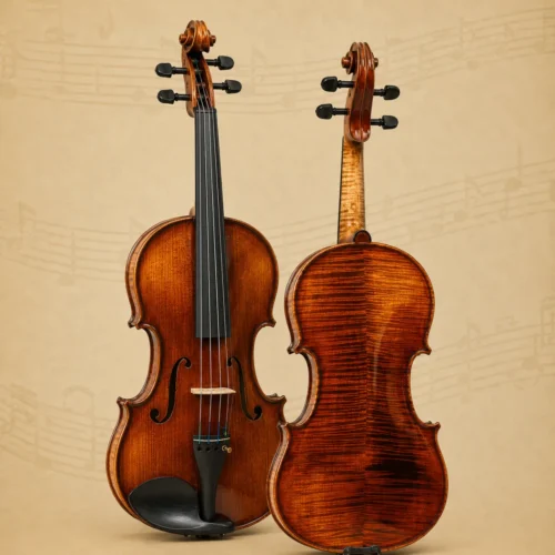 Đàn Violin Master Gliga Cristian M-V044-A, size 4/4, handmade in Romania