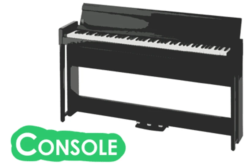 piano dien console