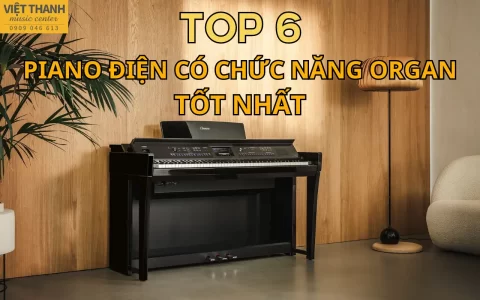 dan piano dien co chuc nang organ