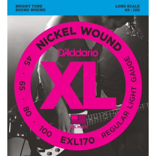 Dây đàn guitar bass 4 dây D’Addario EXL170