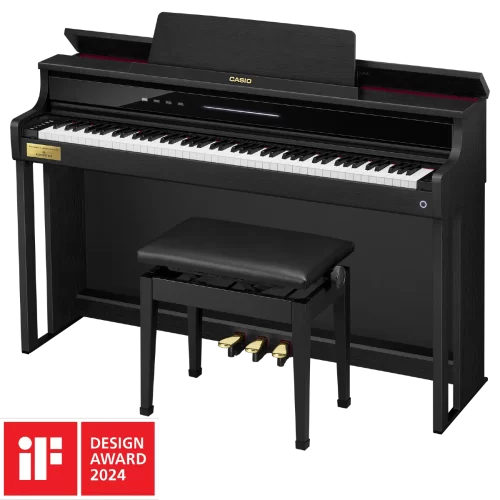 Đàn piano điện Casio AP-750 là cây đàn upright piano điện cao cấp