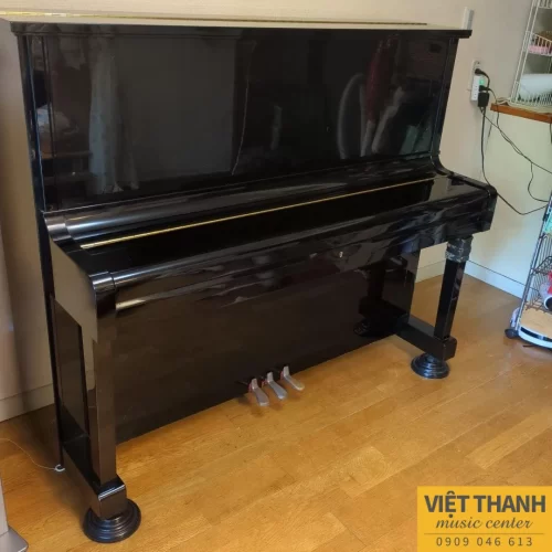 Đàn piano cơ cũ Kawai NS-15 màu đen bóng, giá rẻ