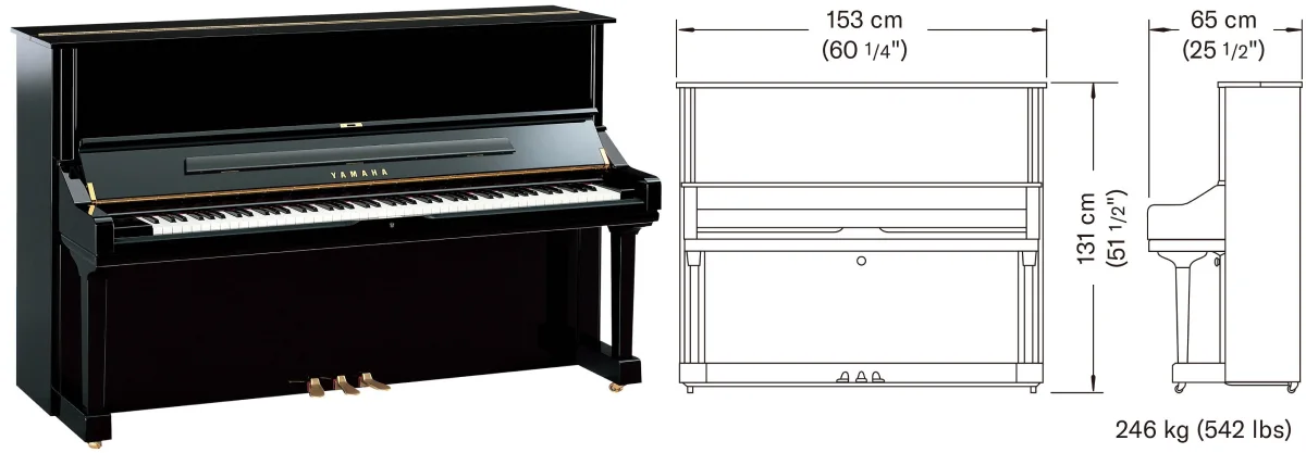 Đàn upright piano Yamaha U3