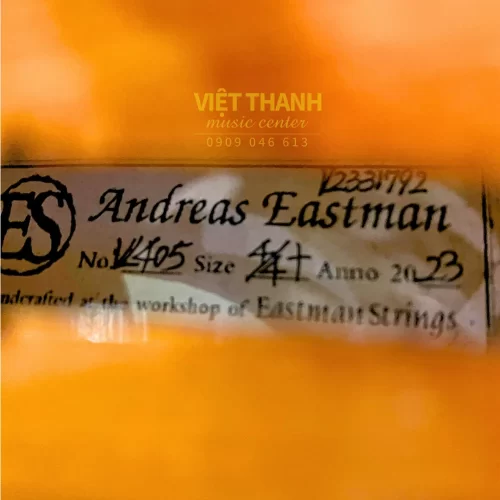 logo dan violin andreas eastman series vl405 plus