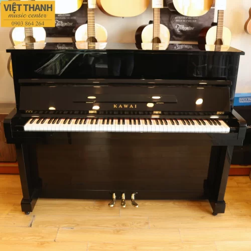 Đàn piano cơ cũ Kawai KST3 nhỏ gọn chỉ cao 116cm