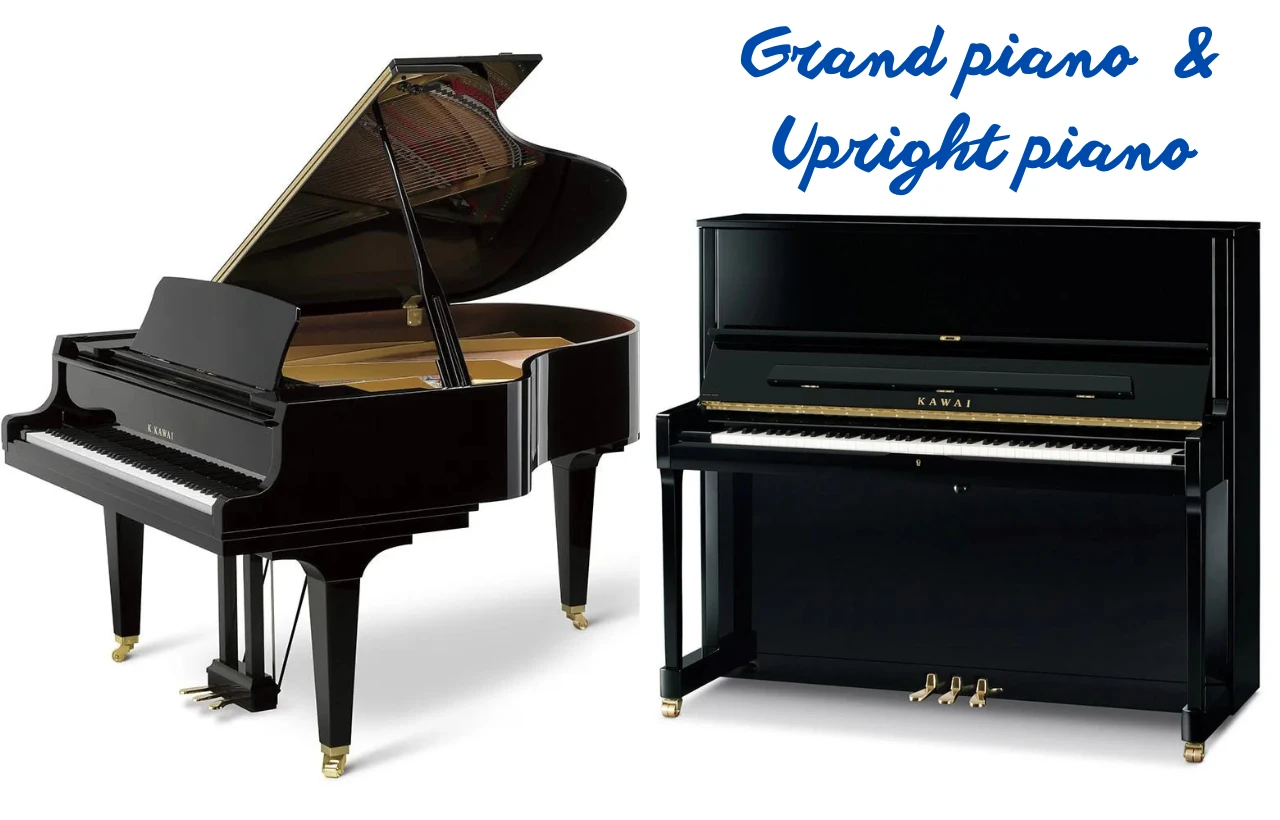 Sự khác biệt giữa đàn upright piano và grand piano – Nên mua loại đàn nào?