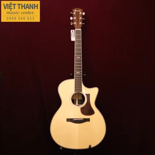 Đàn guitar acoustic Eastman AC422CE làm từ gỗ nguyên khối, dáng dáng Grand Auditorium, EQ cao cấp