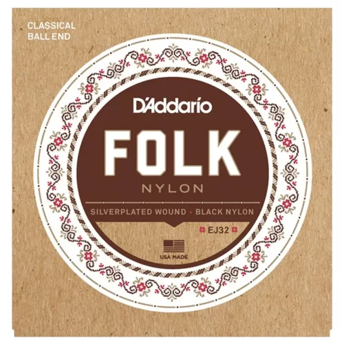 Dây đàn guitar Classic D’Addario EJ32, Ball End