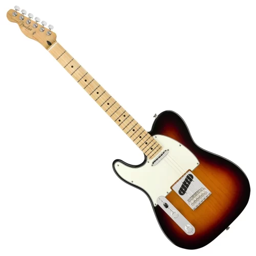 dan guitar dien fender player plus stratocaster® left handed 3 color sunburst