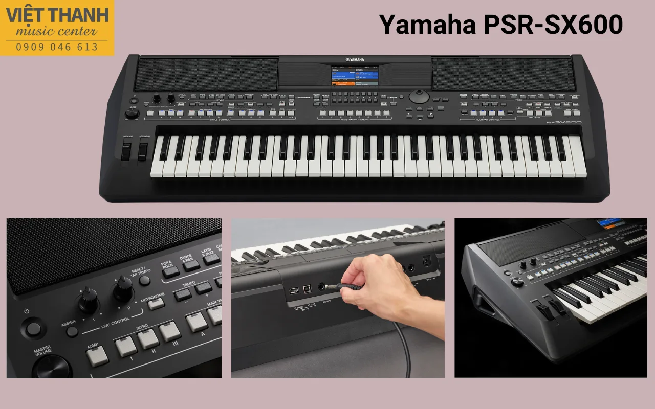 dan organ yamaha psr sx-600